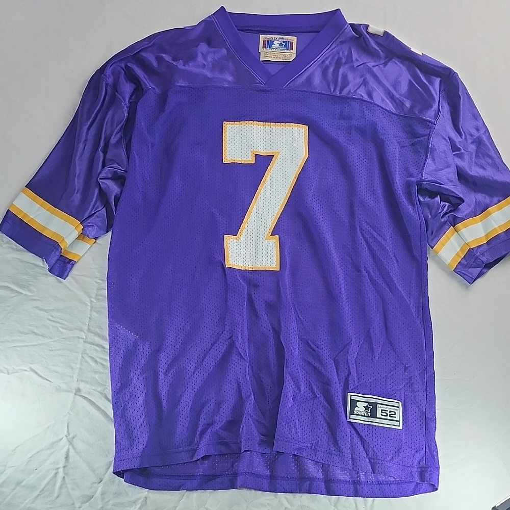 Randall Cunningham Minnesota Vikings Vintage Starter NFL Jersey Size XL